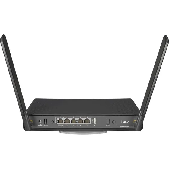 MikroTik hAP ac³ Trådløs router, dual-band, sort