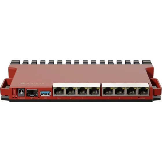 MikroTik L009UiGS-RM 2,5G/1G, 8x RJ45, rød