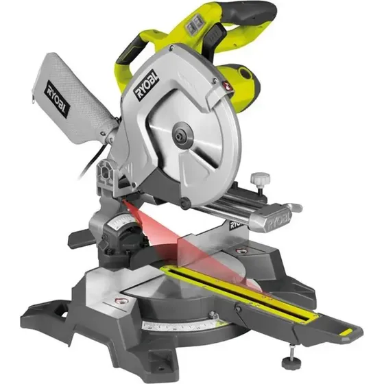 Ryobi EMS254L Geringsav 2000 W, 254 mm med Laser