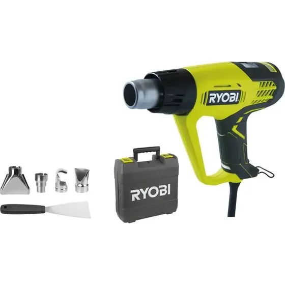 Ryobi EHG2020LCD Varmluftpistol 2000 W med LCD-indikator