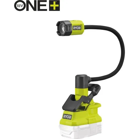 Ryobi 18V Flexlight LED-lampe med klemme RLCF18-0