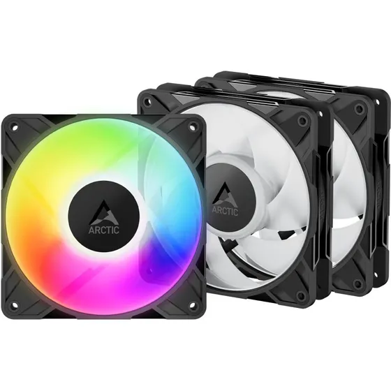 Arctic P12 Pro A-RGB 120mm 3-pack Sort