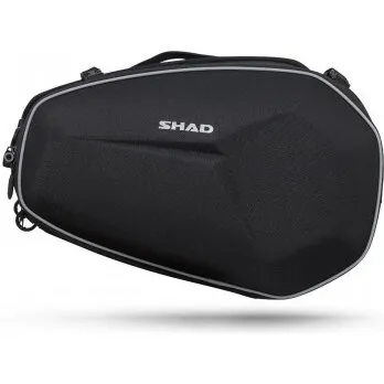 SHAD E48 udvidelige sidetasker, sort (46–58L)