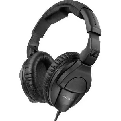 Sennheiser HD 280 PRO Høretelefoner, Sort, Kablede