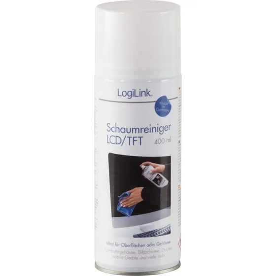 LogiLink Skærmrens Skumspray 400 ml
