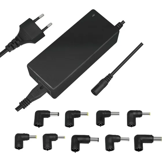 LogiLink Laptop-strømadapter 90W med 9 udskiftelige stik