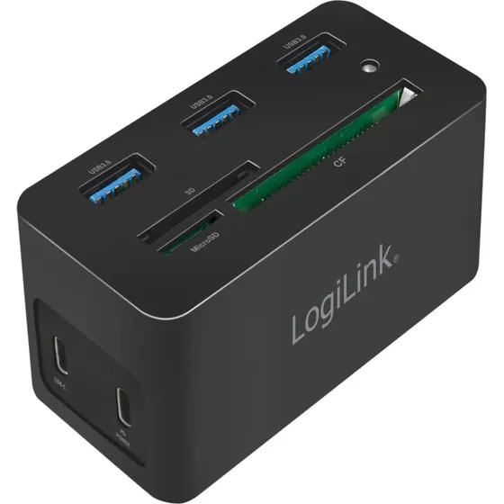 LogiLink USB-C 10-ports dockingstation med HDMI og PD
