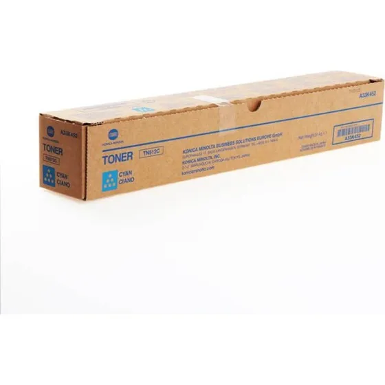 Konica Minolta TN512C Cyan Toner, 35.000 sider