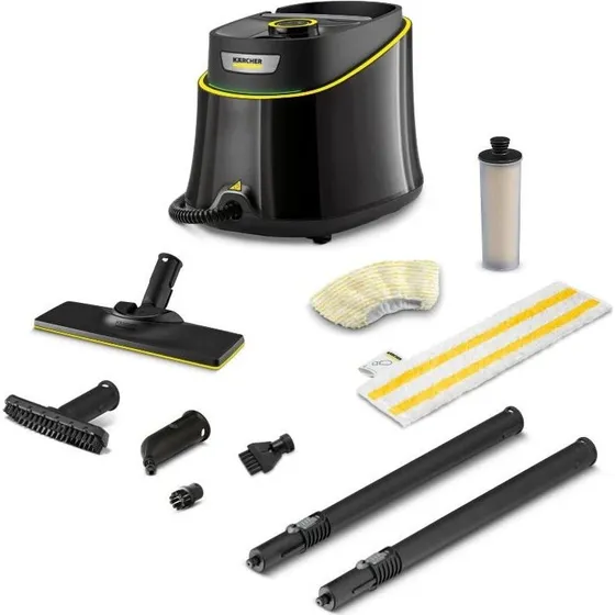 Kärcher SC 3 Deluxe EasyFix Damprenser, 1900W, 3,5 bar, 1L, Sort