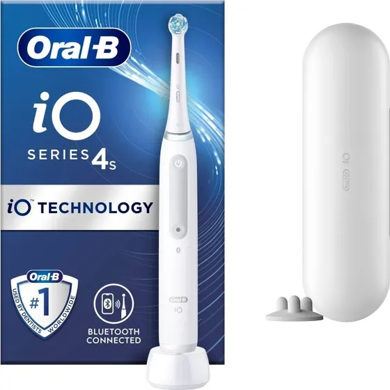 Oral-B iO Series 4s elektrisk tandborste, hvid