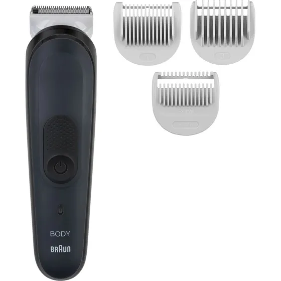 Braun BodyGroomer 3 BG3340 Trimmer, Sort/Grå