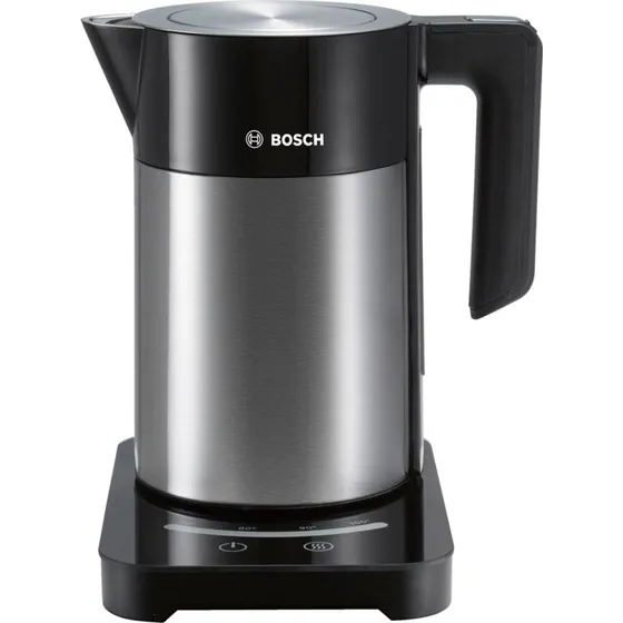 Bosch TWK7203 Elkedel 1,7 L 2200 W rustfrit stål/sort