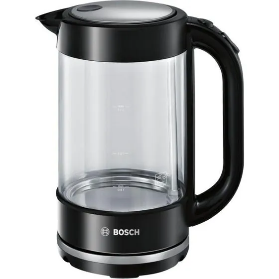 Bosch TWK70B03 Elkedel 1,7 l, 2400 W, sort glas
