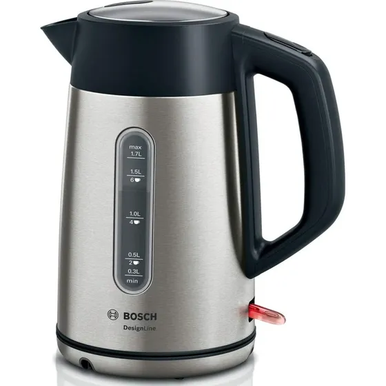 Bosch TWK4P440 Elkedel 1,7 l rustfrit stål/sort