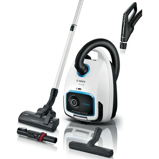 Bosch Serie 6 ProSilence BGB6SIL1, 4 l, hvid
