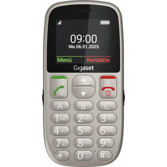 Gigaset GL395 Dual SIM sølv funktionstelefon
