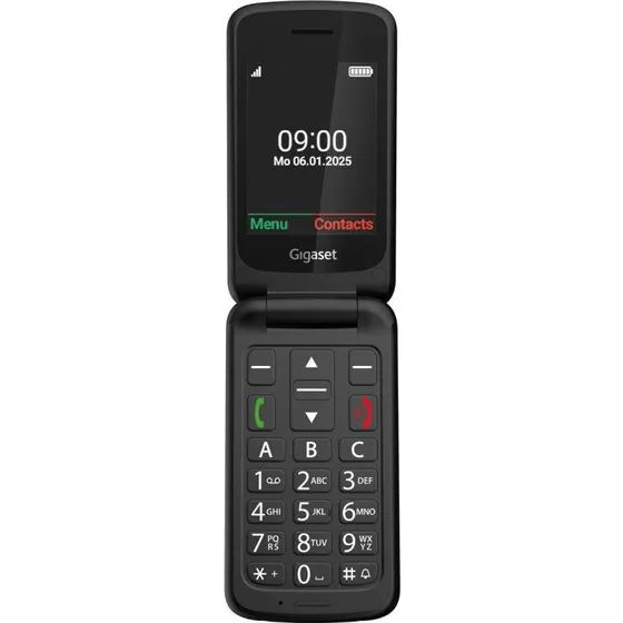 Gigaset GL595 2,8" klaptelefon - Sort