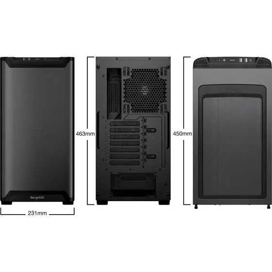 be quiet! Pure Base 501 Airflow Window Sort Miditower
