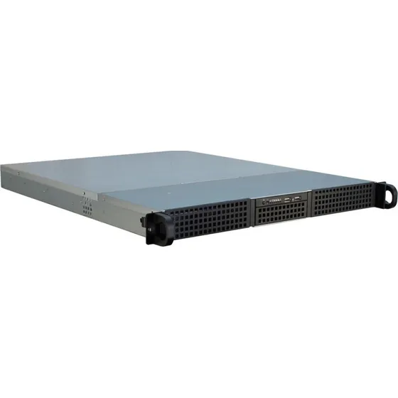 Inter-Tech IPC 1U-10255 1U Rackkabinet, Sort (ATX)