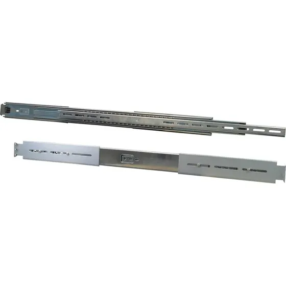 Inter-Tech Rack-spor 19" Sølv, Teleskopisk, Max 30 kg