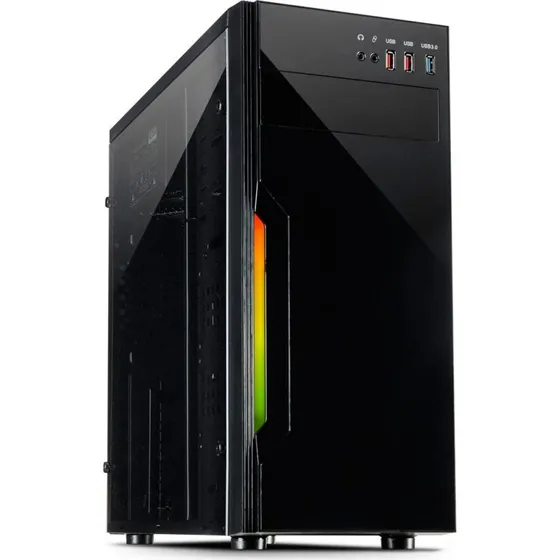 Inter-Tech B-42 RGB Tower ATX, Sort