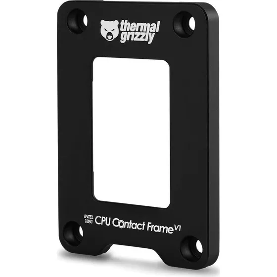 Thermal Grizzly Intel 1851 CPU Kontakt Frame V1, sort
