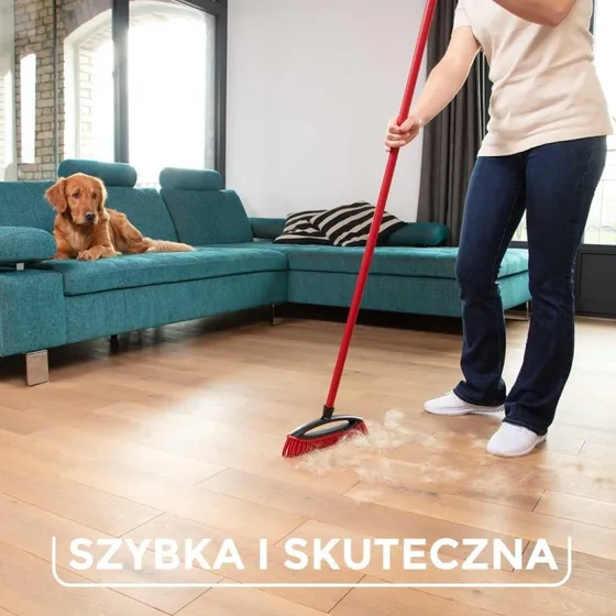 Vileda Always Clean PET PRO Børstehoved Refill, Rød/Sort