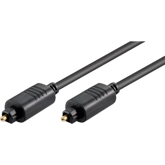 Goobay Toslink-kabel 3 m, sort