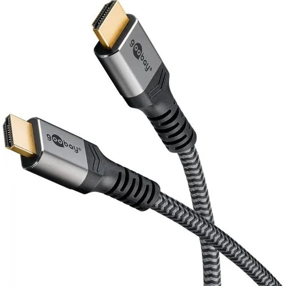 Goobay HDMI 2.1 8K 60Hz 5 m sølv