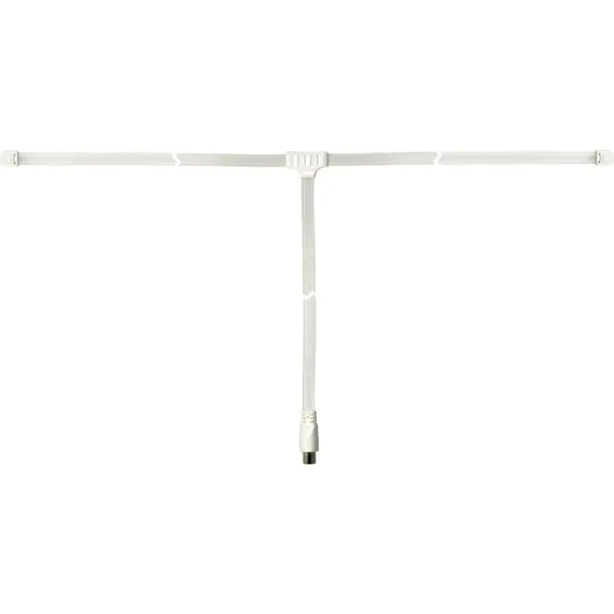 goobay DAB/FM/AM Dipolantenne, Hvid, 1,75 m