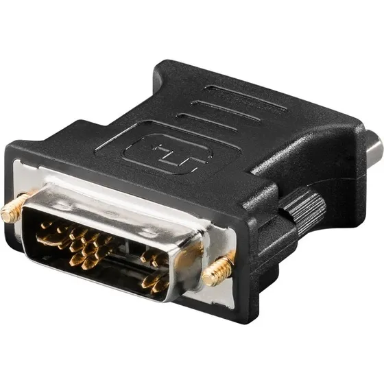 Goobay DVI-A til VGA Adapter (12+5 pin) - Sort