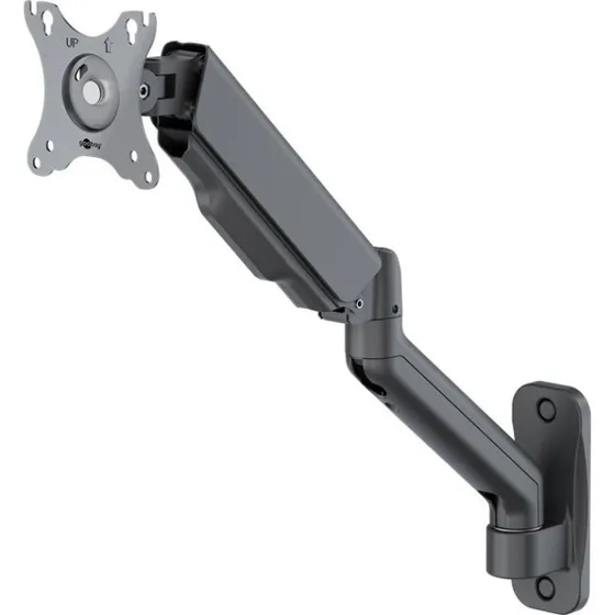 Goobay Single Vægbeslag 17-32" Sort, Max 9 kg