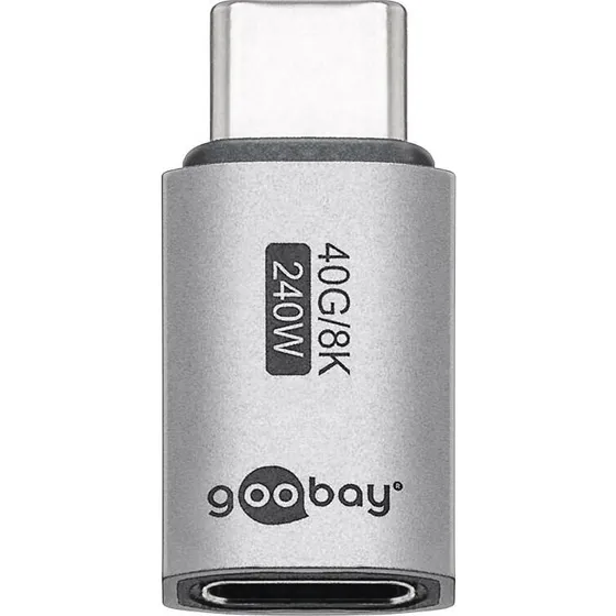 Goobay USB4 USB-C til USB-C Lige Adapter 40 Gbit/s