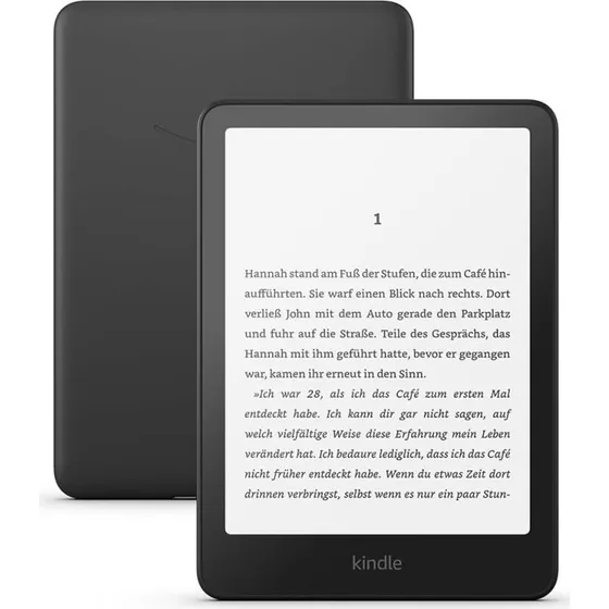 Amazon Kindle Paperwhite 12. generation 7" 16 GB, sort