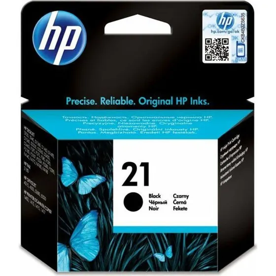 HP 21 Sort Blækpatron C9351AE (Original)