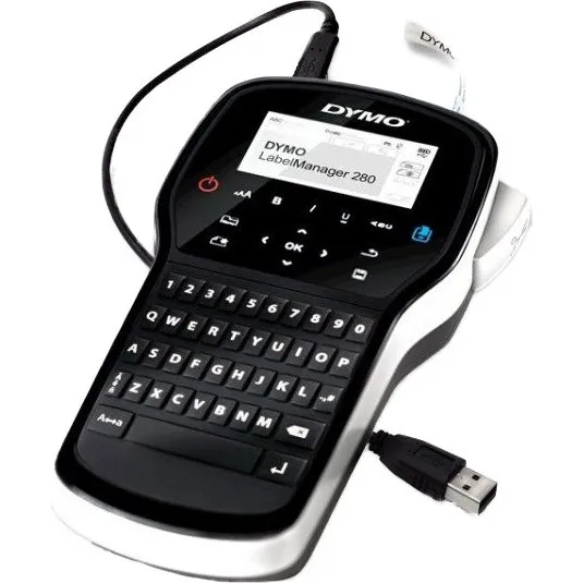 DYMO LabelManager 280 Kit med case, QWERTY, sort