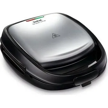 Tefal Snack Time SW341D12 700 W, sort/rustfrit stål
