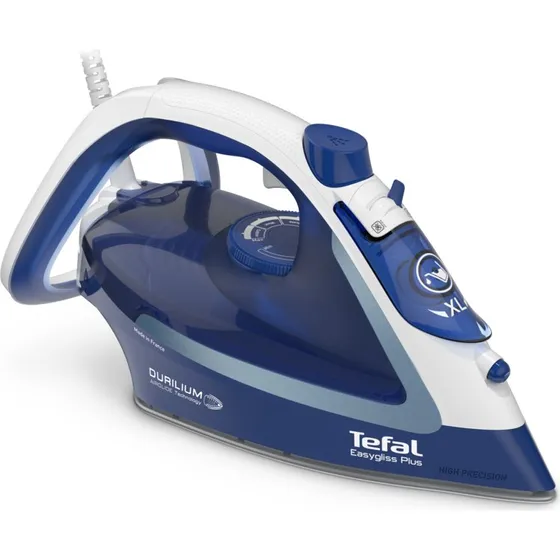 Tefal EasyGliss Plus FV5735 2500W Blå Tør & Dampstrygejern