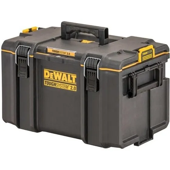 DeWALT DWST83342-1 ToughSystem 2.0 Værktøjskasse, Polycarbonat, Sort/Gul