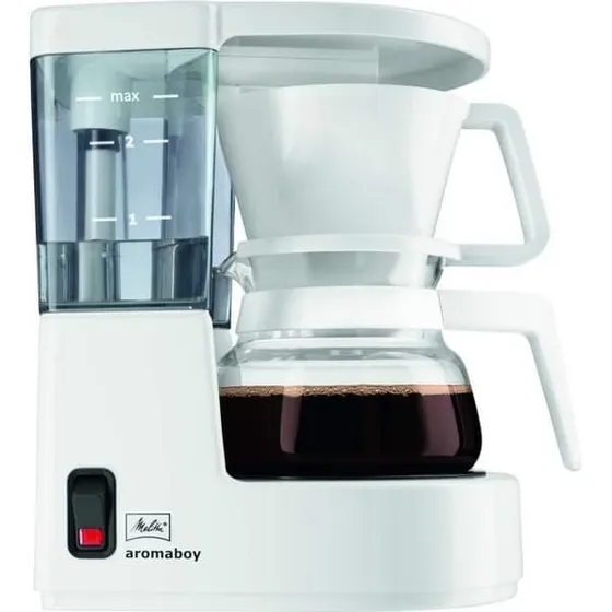 Melitta Aromaboy 1015-01 Vit, 2 kopper, hvid