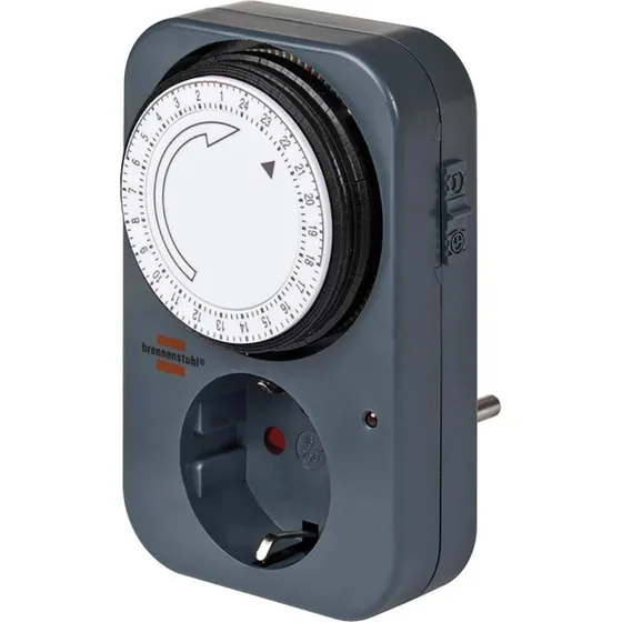 Brennenstuhl Timer Analog 15 min. 3500 W Grå