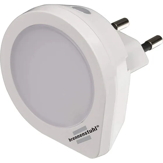 brennenstuhl LED natlys med skumringssensor 0,2W hvid