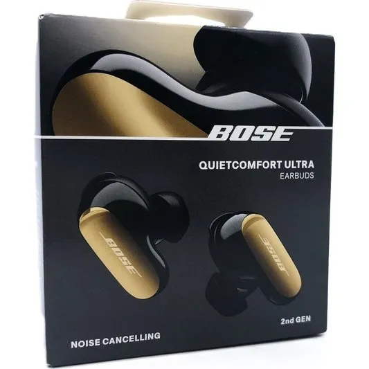 Bose QuietComfort Ultra Earbuds (2. Gen) Sort/Guld