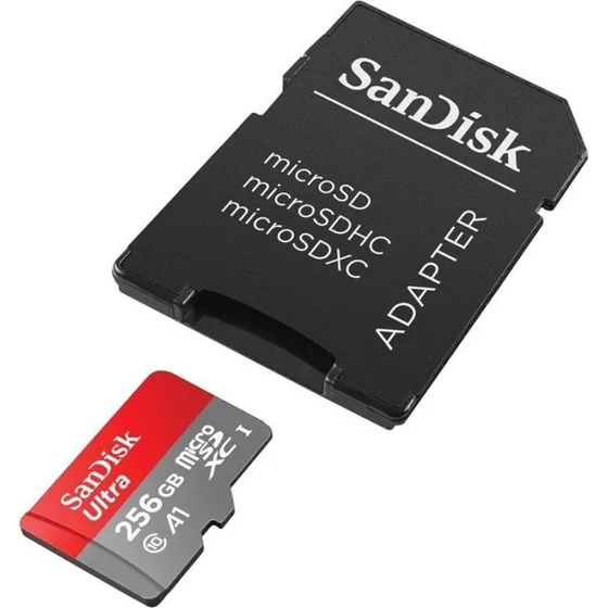 SanDisk Ultra microSDXC 256 GB med SD-adapter