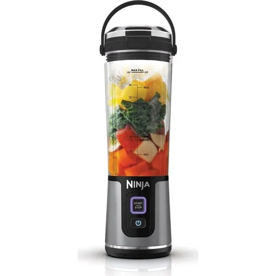 Ninja Blast BC151EUBK 0,53 l, sort, bærbar blender med batteri