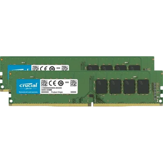 Crucial DDR4 32GB 3200MHz CL22 2x16GB Ikke-ECC