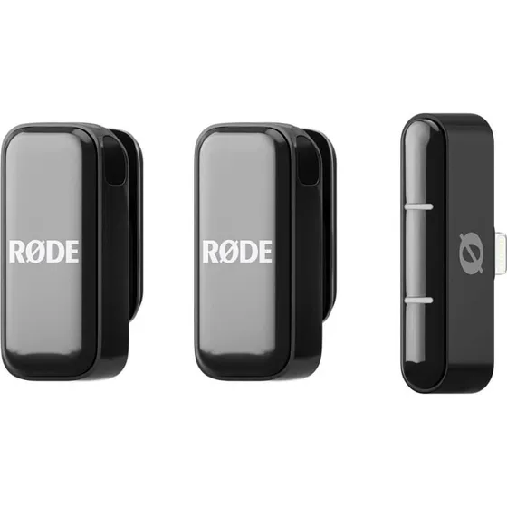 RØDE Wireless Micro trådløst mikrofonsæt med Lightning, sort