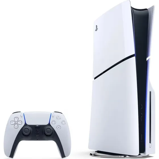 Sony PlayStation 5 Slim 1TB Disc Edition - 4K Gaming