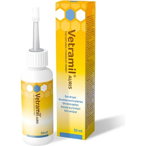 Vetramil Auris Øredråber 50 ml