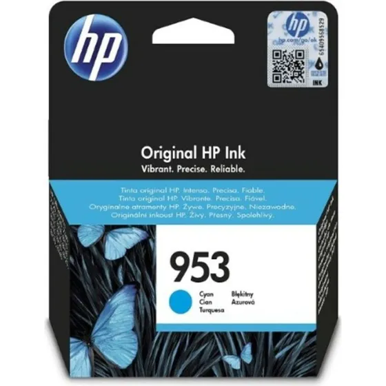 HP 953 Cyan Blækpatron F6U12AE – 630 sider